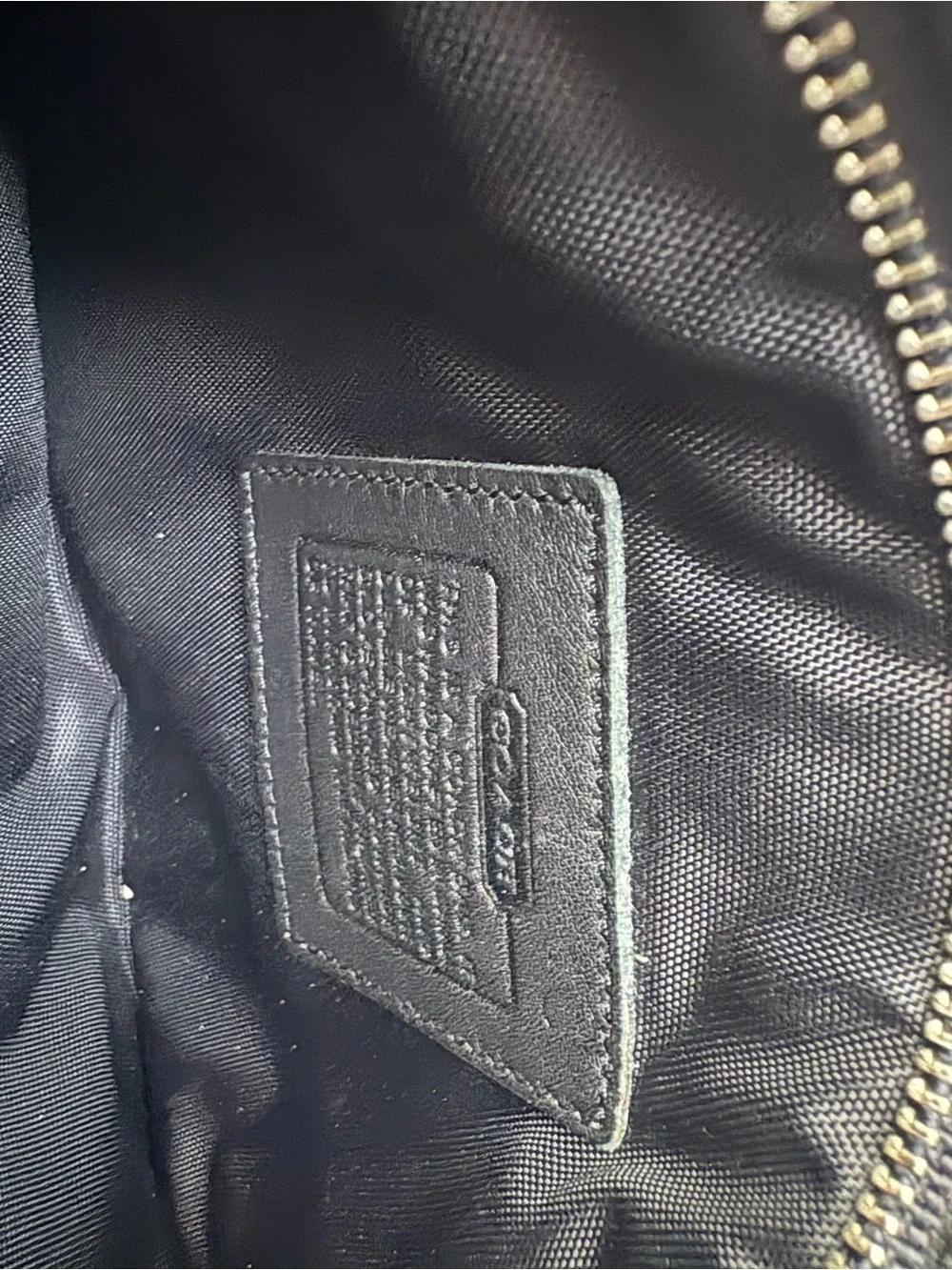 Coach vintage Black funny  Leather  Bag - Stylish Everyday Carry